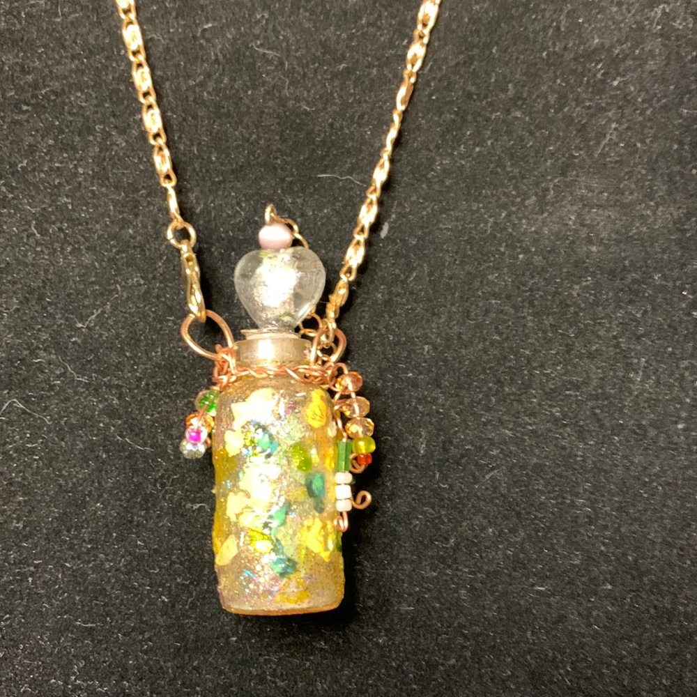 Handpainted bottle - Picture 2 of 9